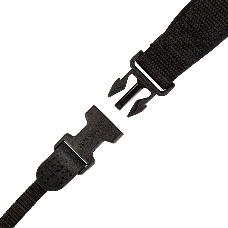 OP/TECH USA Envy Camera Strap â€“ Neck Strap with Quick Release â€“ Adjustable & Comfortable for DSLR, Mirrorless, and Compact Cameras â€“ (Black) - Made in USA - Image 3